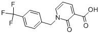 2-OXO-1-[4-(TRIFLUOROMETHYL)BENZYL]-1,2-DIHYDRO-3-PYRIDINECARBOXYLIC ACID CAS#: 66158-46-1