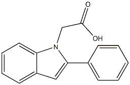 (2-PHENYL-1H-INDOL-1-YL)ACETIC ACID CAS#: 62663-25-6