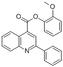 2-PHENYL-QUINOLINE-4-CARBOXYLIC ACID 2-METHOXY-PHENYL ESTER CAS#: 60883-69-4