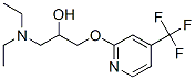 2-PROPANOL, 1-(DIETHYLAMINO)-3-[[4-(TRIFLUOROMETHYL)-2-PYRIDINYL]OXY]- CAS#: 680203-39-8