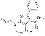 2-Phenyl-5-(2-propenylthio)-3,4-thiophenedicarboxylic acid dimethyl ester CAS#: 66927-68-2