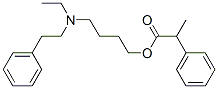 2-Phenylpropionic acid 4-[ethyl(phenethyl)amino]butyl ester CAS#: 67293-33-8