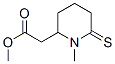 2-Piperidineacetic acid, 1-methyl-6-thioxo-, methyl ester CAS#: 68567-63-5
