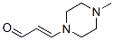 2-Propenal,3-(4-methyl-1-piperazinyl)-(9CI) CAS#: 63271-30-7