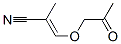 2-Propenenitrile, 2-methyl-3-(2-oxopropoxy)- (9CI) CAS#: 70013-00-2