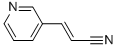 2-Propenenitrile,3-(3-pyridinyl)-(9CI) CAS#: 6443-86-3