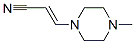 2-Propenenitrile,3-(4-methyl-1-piperazinyl)-,(E)-(9CI) CAS#: 65157-87-1