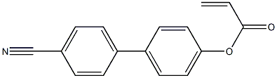 2-Propenoic acid, 4'-cyano[1,1'-biphenyl]-4-yl ester CAS#: 67483-58-3