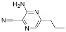 2-Pyrazinecarbonitrile,  3-amino-5-propyl- CAS#: 61267-73-0