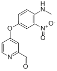 2-Pyridinecarboxaldehyde, 4-[4-(methylamino)-3-nitrophenoxy]- CAS#: 611226-25-6