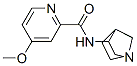 2-Pyridinecarboxamide,N-(1R,3R,4S)-1-azabicyclo[2.2.1]hept-3-yl-4-methoxy- CAS#: 590370-53-9