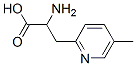 2-Pyridinepropanoicacid,alpha-amino-5-methyl-(9CI) CAS#: 603940-97-2