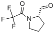 2-Pyrrolidinecarboxaldehyde, 1-(trifluoroacetyl)-, (2S)- (9CI) CAS#: 628319-40-4