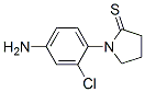 2-Pyrrolidinethione, 1-(4-amino-2-chlorophenyl)- CAS#: 640288-02-4