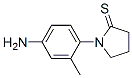 2-Pyrrolidinethione, 1-(4-amino-2-methylphenyl)- CAS#: 625102-14-9