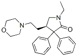 2-Pyrrolidinone, 1-ethyl-4-[2-(4-morpholinyl)ethyl]-3,3-diphenyl-, (R)- CAS#: 179915-79-8