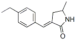 2-Pyrrolidinone,3-[(4-ethylphenyl)methylene]-5-methyl-,(3E)-(9CI) CAS#: 679818-35-0