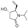 2-Pyrrolidinone,5-ethenyl-4-hydroxy-1-(1-methylethyl)-,(4S,5R)-(9CI) CAS#: 608525-74-2