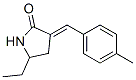 2-Pyrrolidinone,5-ethyl-3-[(4-methylphenyl)methylene]-,(3E)-(9CI) CAS#: 679818-41-8