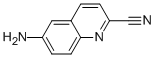 2-Quinolinecarbonitrile,6-amino-(9CI) CAS#: 627531-51-5