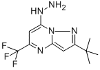 2-(TERT-BUTYL)-7-HYDRAZINO-5-(TRIFLUOROMETHYL)PYRAZOLO[1,5-A]PYRIMIDINE CAS#: 655235-56-6
