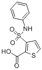 2-THIOPHENECARBOXYLIC ACID, 3-[(PHENYLAMINO)SULFONYL]- CAS#: 615564-73-3