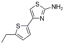 2-Thiazolamine,4-(5-ethyl-2-thienyl)-(9CI) CAS#: 524932-70-5