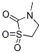 2-Thiazolidinone,3-methyl-,1,1-dioxide(9CI) CAS#: 500541-38-8