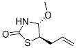 2-Thiazolidinone,4-methoxy-5-(2-propenyl)-,(4R,5R)-(9CI) CAS#: 515143-28-9