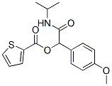 2-Thiophenecarboxylicacid,1-(4-methoxyphenyl)-2-[(1-methylethyl)amino]-2-oxoethylester(9CI) CAS#: 606114-64-1