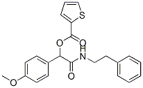 2-Thiophenecarboxylicacid,1-(4-methoxyphenyl)-2-oxo-2-[(2-phenylethyl)amino]ethylester(9CI) CAS#: 606115-14-4