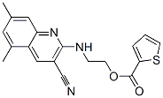 2-Thiophenecarboxylicacid,2-[(3-cyano-5,7-dimethyl-2-quinolinyl)amino]ethylester(9CI) CAS#: 606101-82-0