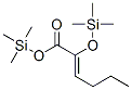 2-[(Trimethylsilyl)oxy]-2-hexenoic acid trimethylsilyl ester CAS#: 69796-61-8