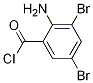 2-aMino-3,5-dibroMobenzoyl chloride CAS#: 63498-16-8