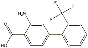 2-aMino-4-(3-trifluoroMethylpyridin-2-yl)benzoic acid CAS#: 573676-09-2
