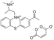 2-acetyl-10-[2-(dimethylammonio)propyl]-10H-phenothiazinium maleate CAS#: 7455-18-7
