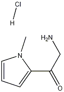 2-amino-1-(1-methyl-1H-pyrrol-2-yl)ethanone hydrochloride CAS#: 668972-71-2