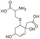 2-amino-3-[[2-(carboxymethyl)-2,5-dihydroxy-1-cyclohex-3 enyl]sulfanyl]propanoic acid CAS#: 63224-90-8