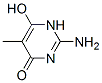 2-amino-6-hydroxy-5-methyl-1H-pyrimidin-4-one CAS#: 6627-65-2