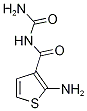2-amino-N-(aminocarbonyl)thiophene-3-carboxamide(SALTDATA: FREE) CAS#: 590358-27-3
