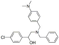 2-[benzyl-[(4-dimethylaminophenyl)methyl]amino]-1-(4-chlorophenyl)ethanol CAS#: 7470-00-0