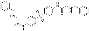 2-(benzylamino)-N-[4-[4-[[2-(benzylamino)acetyl]amino]phenyl]sulfonylp henyl]acetamide CAS#: 6302-96-1