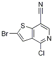 2-broMo-4-chlorothieno[3,2-c]pyridine-7-carbonitrile CAS#: 690635-43-9