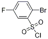 2-broMo-5-fluorobenzene-1-sulfonyl chloride CAS#: 771-67-5