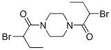 2-bromo-1-[4-(2-bromobutanoyl)piperazin-1-yl]butan-1-one CAS#: 6303-01-1