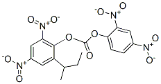 (2-butan-2-yl-4,6-dinitro-phenyl) (2,4-dinitrophenyl) carbonate CAS#: 61614-62-8
