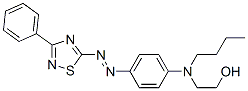 2-[butyl[4-[(3-phenyl-1,2,4-thiadiazol-5-yl)azo]phenyl]amino]ethanol CAS#: 61049-90-9