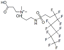 (2-carboxyethyl)dimethyl-3-[[(3,3,4,4,5,5,6,6,7,7,8,8,8-tridecafluorooctyl)sulphonyl]amino]propylammonium hydroxide CAS#: 61798-69-4