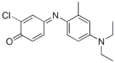 2-chloro-4-[[4-(diethylamino)-2-methylphenyl]imino]cyclohexa-2,5-dien-1-one CAS#: 68155-95-3