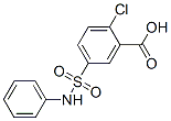 2-chloro-5-[(phenylamino)sulphonyl]benzoic acid CAS#: 68189-34-4